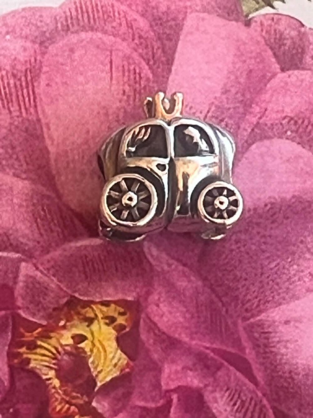 Authentic Pandora Royal Wedding Fantasy Carriage Charm - #790598P